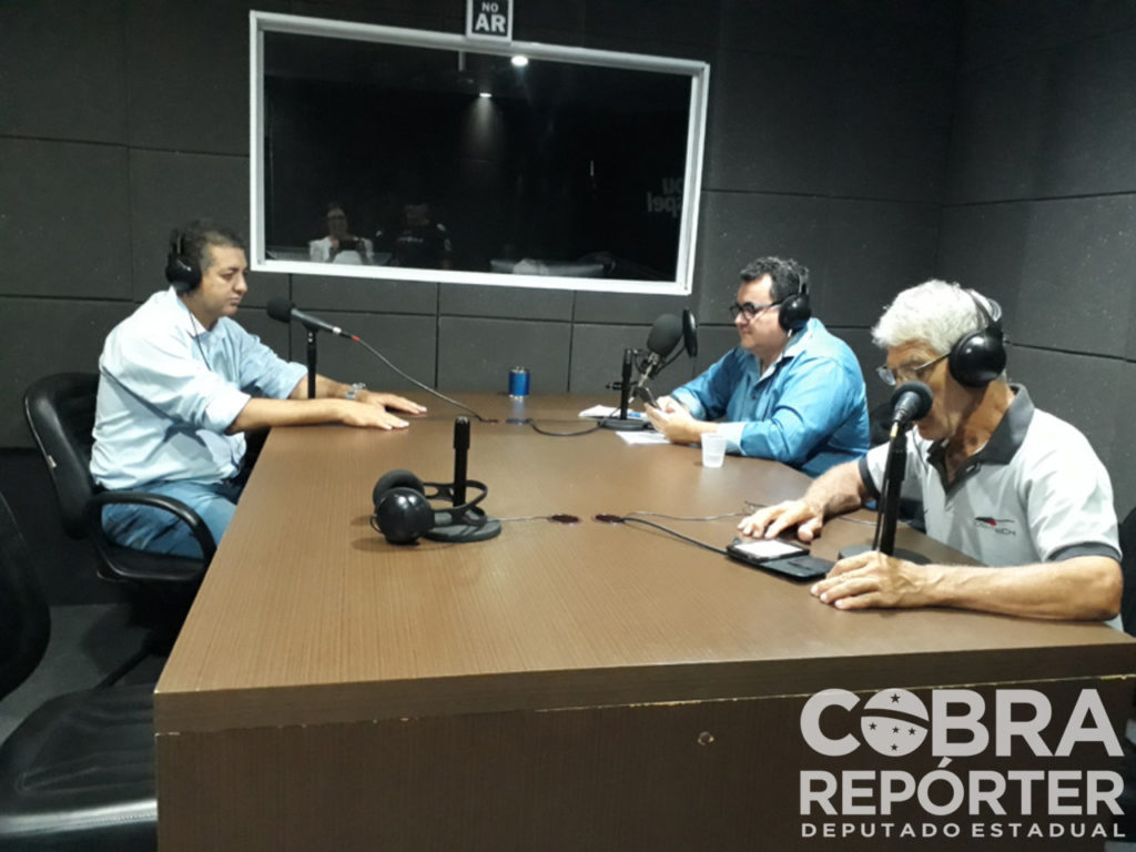 Cobra Repórter fala na Rádio Sou Gospel de Londrina Deputado Estadual
